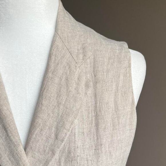 VTG 90S EXPRESS LINEN VEST TOP - Picture 7 of 8